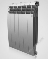 Радиатор биметаллический Royal Thermo BiLiner Silver Satin 500/87 4 секции  - Интернет-магазин сантехники Сантехника на дом, Екатеринбург