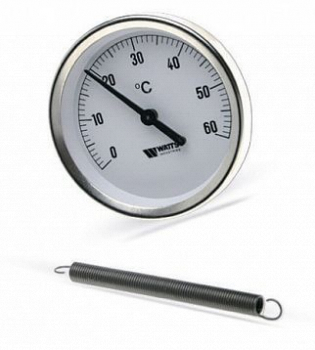 Термометр биметаллический накладной Watts F+R810 TCM (TSS) 80/120 10006505 - Интернет-магазин сантехники Сантехника на дом, Екатеринбург