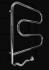 Электрический полотенцесушитель F-образный поворотный Терминус 500х500 32/20 - Интернет-магазин сантехники Сантехника на дом, Екатеринбург