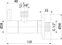 Вентиль угловой с фильтром AlcaPlast ARV001-antic 1/2"х3/8 бронза - Интернет-магазин сантехники Сантехника на дом, Екатеринбург